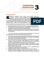 Modul 3 Komponen Kurikulum PDF