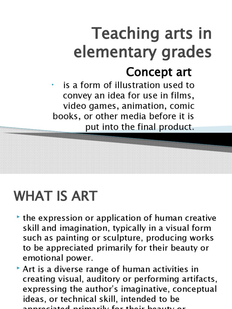 Teaching Arts in Elementary Grades | PDF | Shape | Composition (Visual ...