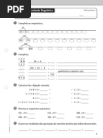 3º Ano Matemática - Areal Editores Fichas de Avaliação