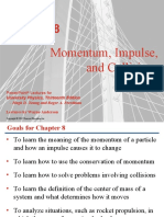 Ch. 8 Momentum, Impulse and Collsions