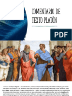 Modelo comentario Platón