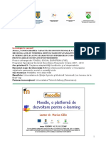 Prezentare Moodle - M Calin