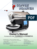 Coffee Roaster: Owner's Manual