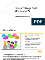 Indicaciones Entrega Final - Escenario 7-3