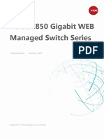 H3C S1850 Gigabit Web Managed Switch Series Datasheet