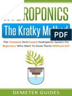 Hydroponics - The Kratky Method - The Cheapest and Easiest Hydroponic System For