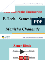Basic Electronics Engineering: B.Tech., Semester - III