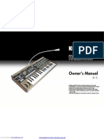 Korg Synthesizer Vocoder Microkorg PDF