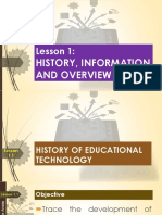 1 - History, Information and Overview PDF