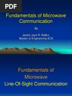 Module 1 - Fundamentals of Microwave Communications