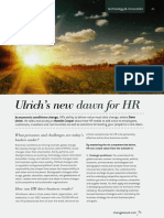 New Dawn For HR - Ulrich