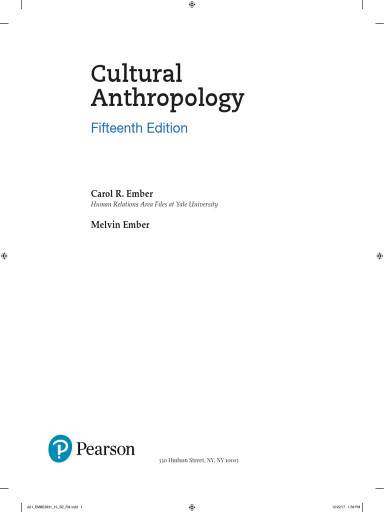 Cultural Anthropology: Fifteenth Edition | Download Free PDF ...
