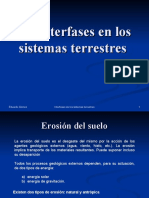 Las Interfases en Los Sistemas Terrestres