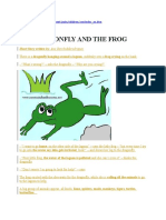 The Dragonfly and The Frog: Short Story Written By: Ana Barchukderodriguez