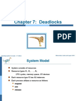 Chapter 7: Deadlocks: Silberschatz, Galvin and Gagne ©2013 Operating System Concepts - 9 Edition