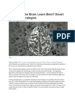 How Does The Brain Learn Best? Smart Studying Strategies: Ingfei Chen