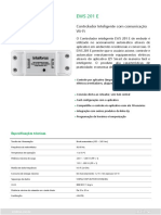 Datasheet (Ficha Técnica) (EWS 201 E)