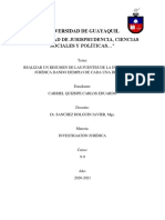 Realizar Un Resumen de Las Fuentes de La Investigación Jurídica Dando Ejemplo de Cada Una de Ellas