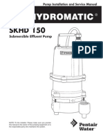 SKHD 150: Submersible Effluent Pump