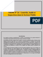 THEME N°26 Le Contrôle, Audit et Inspection dans Le Secteur Public.pdf