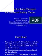 Update On Evolving Therapies For Advanced Kidney Cancer