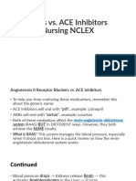 Arbs vs. Ace Inhibitors Nursing Nclex