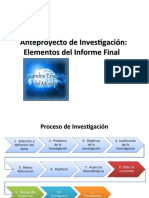 Elementos Del Informe Final