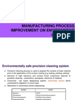 Manufacturing Process Improvement On Environment Conscious: Topic 6