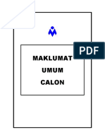 5.0 Maklumat Umum Calon (Calon - PP