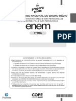 Simulado ENEM Ciências da Natureza, Matemática e Tecnologias