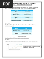 Pearson Edexcel Igcse 9-1 Physics: Unit 1: Forces and Motion