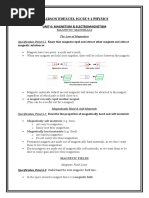 UNIT 6 Magnetism & Electromagnetism