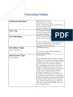 Podcasting Outline 1