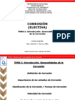 TEMA-1. Introducción. Generalidades de La Corrosión PDF