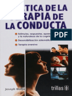 Wolpe. Práctica de la terapia de conducta.pdf