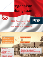 Perkembangan Nasionalisme di Indonesia