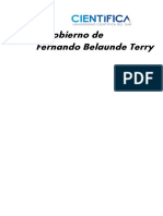 Texto Argumentarivo de Fernando Belaúnde Terry (Actualizado CITAS OBRAS)