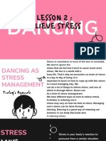 G12 Lesson 3 Dancing Relieve Stress PDF
