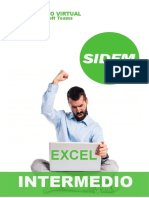 Brochure de Excel Intermedio
