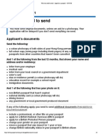 What You Need To Send - Apply For A Passport - GOV - UK PDF