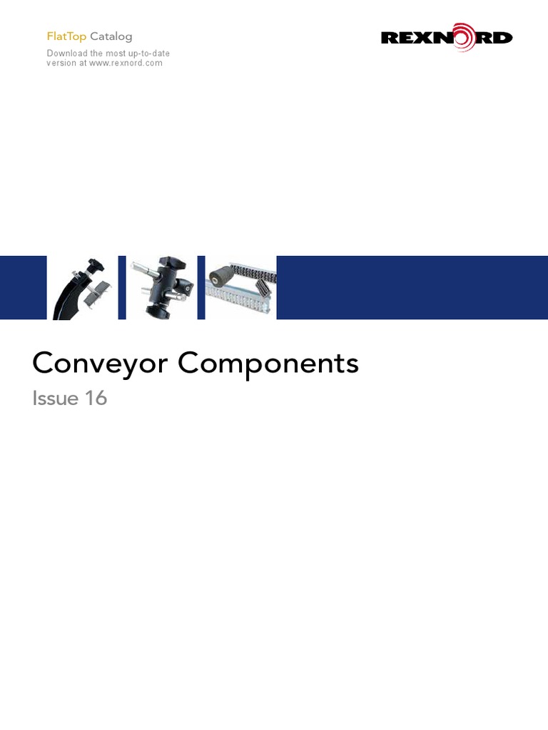 Conveyor Components Issue16 en | PDF | Polyethylene | Thermal Expansion