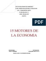 15 Motores de La Economia Venezolana