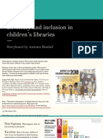 Diversity and Inclusion in Children's Libraries: Storyboard by Autumn Rendall