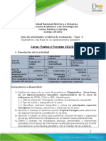 Guía de actividades y Rúbrica de evaluación - Paso 2 -Diagnóstico Línea Base de un Agroecosistema Ganadero (1)