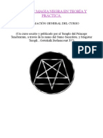 Curso de Magia Negra Información General PDF