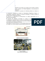 Concentración, Filtrado, Peletizacion y Trasferencia