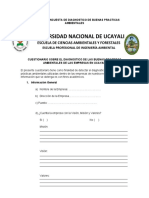 FORMATO DE ENCUESTA DE DIAGNOSTICO DE BUENAS PRACTICAS AMBIENTALES (1)