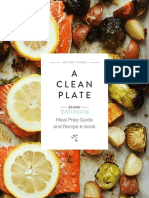 AF 21 Day Transformation Meal Prep Guide and Recipe E Book
