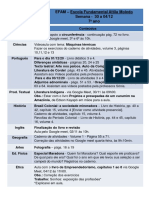 EFAM - Aulas da semana de 30/11 a 04/12 para o 7o ano