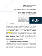 Denuncia Por Estafa Acosta.